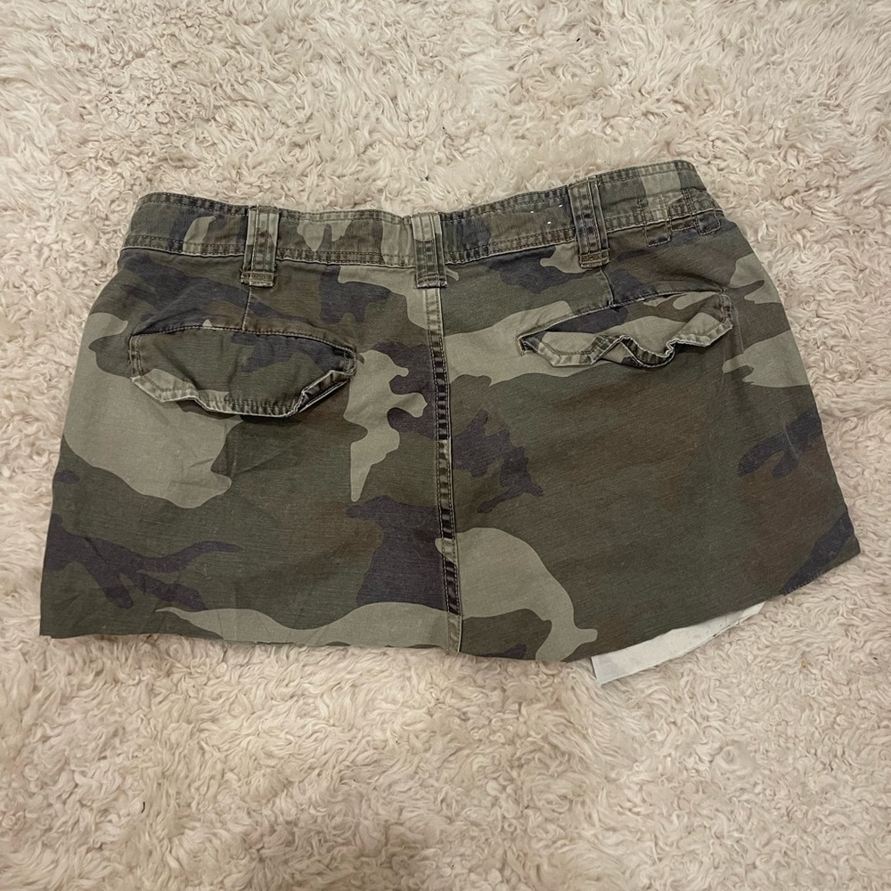 Vintage Camo Micro Skirt